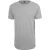 Urban Classics Lang T-shirt in de vorm voor heren (Grijs)