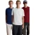 3-pack T-shirts met ronde hals