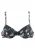 SUNSEEKER Bikinitop ‘Leaves’  zwart / wit