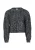 IZIA Trui  zwart / offwhite