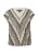 COMMA Shirt  beige / zwart / wit
