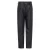 Like Flo imitatieleren regular fit coated broek – antraciet