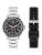 NAUTICA Analoog horloge ‘ WINDROSE ‘  rood / zwart / zilver