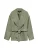 VERO MODA Tussenmantel ‘VMANNE ‘  olijfgroen