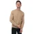 Heren Hugo Boss Slim Fit Rollneck Sweatshirt in Beige