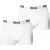 Lonsdale Boxershorts voor heren (Set van 2) (Wit)