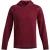 Under Armour Heren Essential Fleece Raglan Hoodie (Rood)