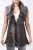 Lange damesbodywarmer van Toscana-schapenvacht-Sorocaba