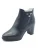 Nero Giardini Enkellaarsje ‘Nero Giardini Tronchetti con tacco Donna E615080D Nero pelle nero’  zwart