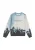 s.Oliver Sweatshirt  lichtblauw / donkergrijs / wit