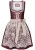 STOCKERPOINT Dirndl ‘Rosalinde’  beige / bourgogne