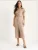 Bianco Lucci Jurk  beige