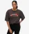 Night Garden Oversized T-shirt Black
