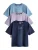 Baker by Ted Baker Shirt  marine / hemelsblauw / lavendel / wit