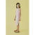 NAME IT KIDS maxi jurk rib gebreid lichtroze