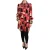 Dolce & Gabbana Roze Dames Jurk met Roosjes en Pailletten