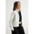 TRENDYOLMİLLA Dames Ecru Effen Lang, Regular fit Sweatshirts