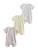 Next Rompertje/body  pasteelgeel / olijfgroen / pink / wit