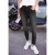 Jeans met Mid Waist-taille en smalle pijpen in Skinny Fit