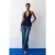 Naadloze Halter Peplum Blouse