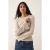 TRENDYOLMİLLA Dames Grijs Effen Lang Getailleerd Blouses