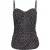 PINKO Gelsomino Canotta Georgette St Black/nude