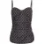 PINKO Gelsomino Canotta Georgette St Black/nude