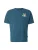 new balance Shirt  petrol / oranje / wit