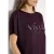 Cecil Dames Shirt met overhangende schouders in linnenlook in Rood