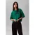 CALVIN KLEIN JEANS T-shirt donkergroen