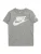 Nike Sportswear Shirt ‘Futura Evergreen’  grijs gemêleerd / wit