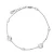 Orphelia ‘Milena’ Dames 925 Sterling Zilver Armband – Zilver ZA-7379