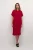 Jurk Oversize fit Racing Red