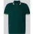 MCNEAL slim fit poloshirt met contraststrepen en ritssluiting