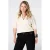 MS Mode rechtvallend blousetop Plus Size – ecru