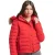 Damesjas met korte capuchon en imitatiebont Superdry
