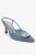 Levia Geweven Pump met Puntige Neus en Slingback