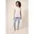 White Stuff Ella  Cotton Shirt Pale Ivory