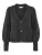 ONLY Gebreid vest ‘Clare’  donkergrijs