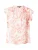 COMMA Blouse  pink / wit