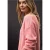 Street One Dames Trui Mouliné in Pink