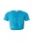 EDITED Gebreid vest ‘Maggie’  blauw