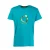 Effen heren t-shirt met korte mouwen en ronde hals met logoprint