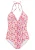 LASCANA Badpak  beige / groen / lila / pink / rood / wit