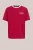 WE Fashion – Heren relaxed fit T-shirt met tekst – Relaxed Fit – Rood – Katoen –