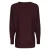 Miss Etam oversized gebreide trui – aubergine