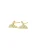 Hey Happiness Oorbellen  goud