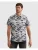 Pme Legend Skynight S/s Aop Abstract Cloud On Pique Jersey Ps Overhemd 5301 Vintage Indigo
