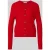 Christian Berg Woman Regular fit gebreid jack van puur kasjmier met kabelpatroon
