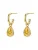 Hey Happiness Oorbellen ‘November Birthstone’  goud